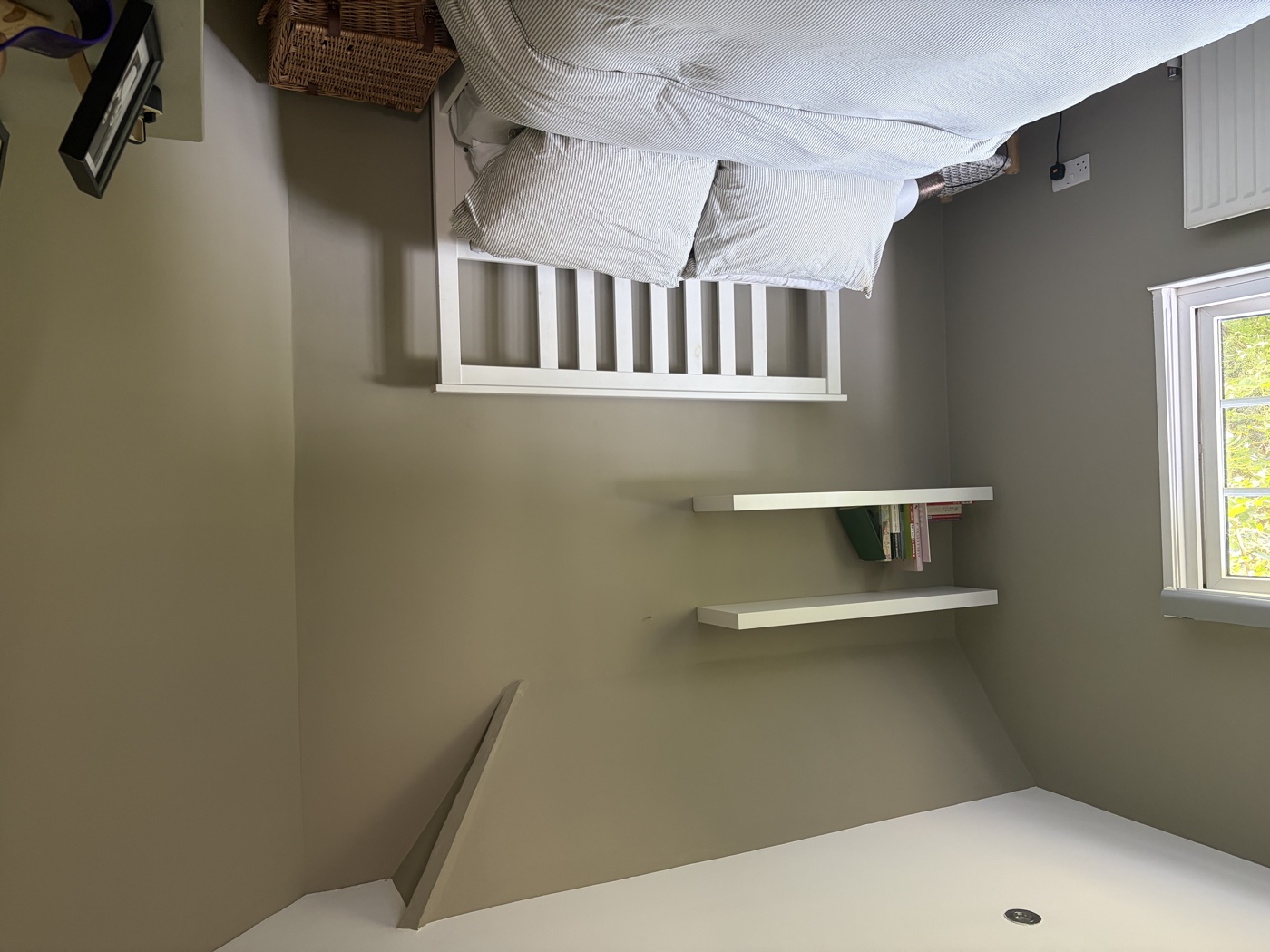 Loft conversion — full skim, walls and ceiling